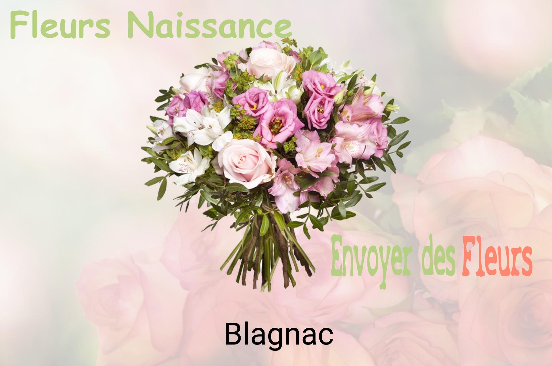 Bouquet de fleurs de naissance livré à Blagnac